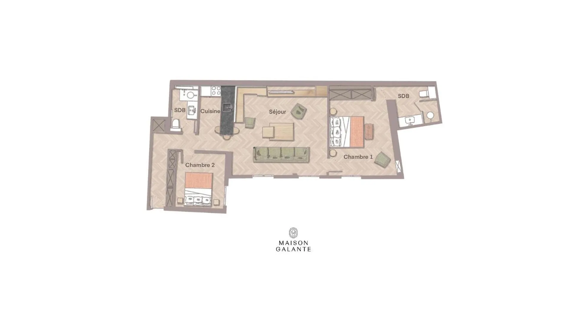 Maison Galante - Serviced Apartments In Champs-Elysees 巴黎